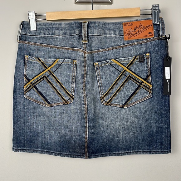 Buffalo David Bitton Denim Mini Skirt - Picture 3 of 11